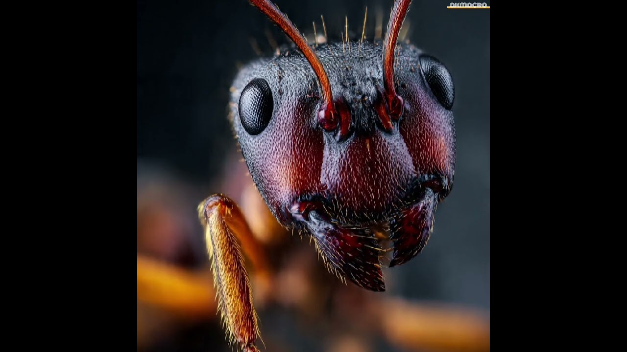 Ant macro shots videos HD 1080