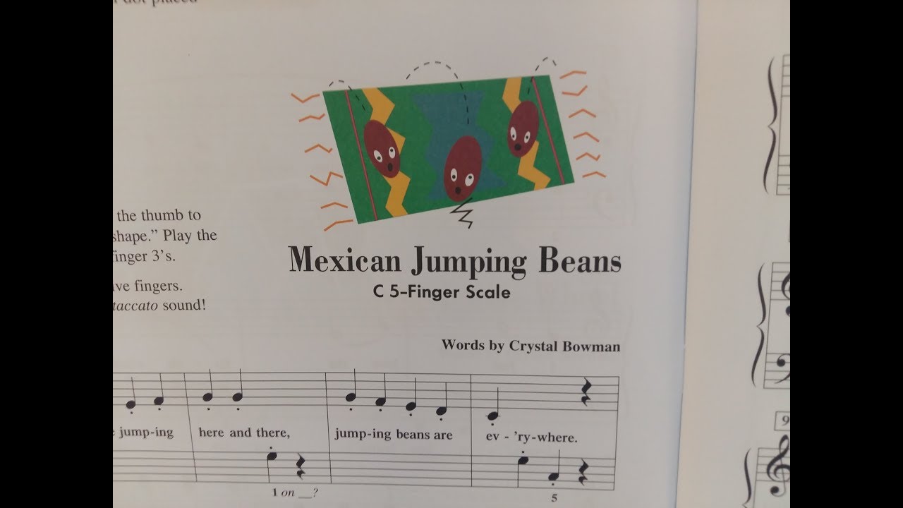 Piano Adventures Level 1 Mexican Jumping Beans Youtube