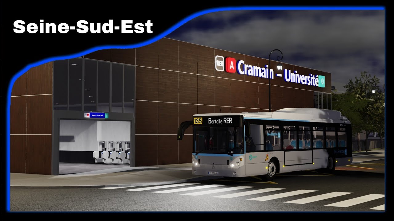 Ligne 135 | Seine-Sud-Est | Irisbus Citelis 12 H IDFM | Roblox