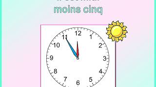 The time in French - part 2