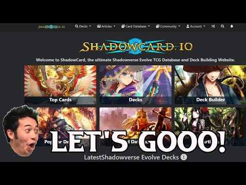 The Ultimate Shadowverse Evolve Deck Building Website!