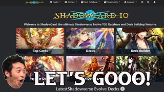 The Ultimate Shadowverse Evolve Deck Building Website!