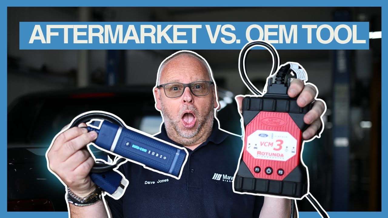 WE DIAGNOSED A FORD VEHICLE WITH AFTERMARKET AND DEALER TOOL TO SEE THE DIFFERENCE