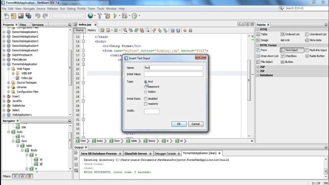 Creating a JSP Web Application with a Form - YouTube