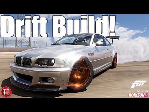 Forza Horizon 5: BMW E46 M3 FULL DRIFT BUILD! NEW BODY KITS, WINGS, & MORE!!