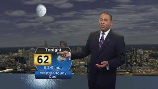 Local 4Casters: Mostly cloudy, cool Monday evening