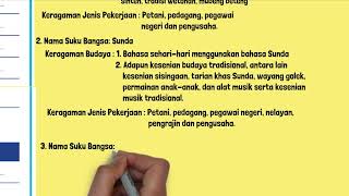 Identifikasikan Keragaman Masyarakat Indonesia Nama Suku Bangsa Keragaman Budaya Jenis Pekerjaan