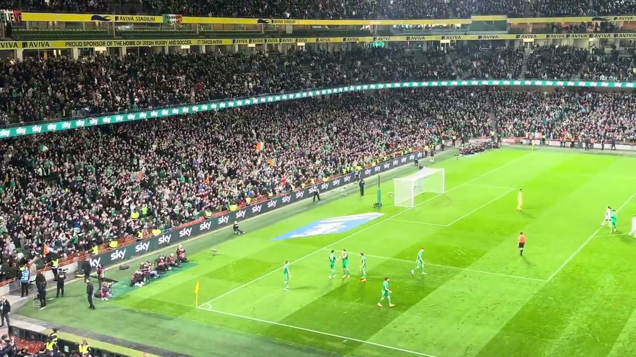 (4K) Evan Ferguson Winner - Ireland 1-0 Armenia - World Cup Qualifier