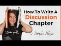 Dissertation discussion chapter how to write it in 6 steps with examples