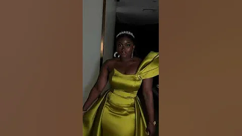 WHAT CAN YOU DO WITH MIKADO FABRIC? Me👆👆👆This dress is screaming luxury without doing too much🤭