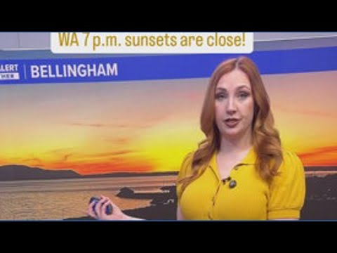 Washington is close to 7 p.m. sunsets