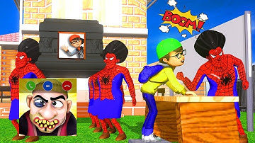 Scary Robber Home Clash - RUN SPIDERMAN IS BACk