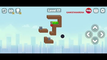Snake Puzzle Slither to Eat Level 17 Gameplay Walkthrough