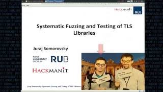 CCS 2016 - Systematic Fuzzing and Testing of TLS Libraries