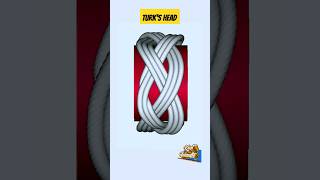 Turk's Head || how to tie turk's head #viral #howtotie #lifehacks #tutorial #strong #easy