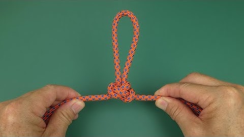 Learn Ultimate Technique Tying Alpine Butterfly Loop Knot