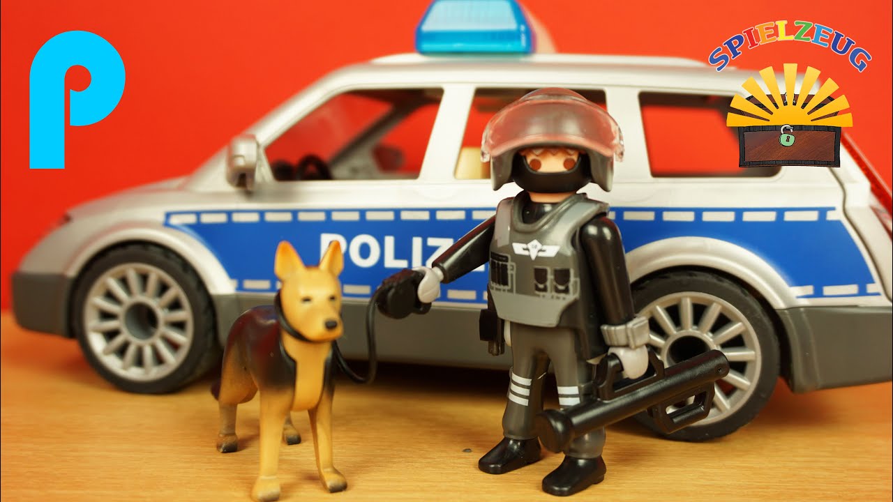 SEKPOLIZIST MIT HUND 5369 Playmobil Special Plus Polizei