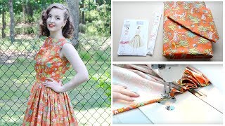 1950's Monkey Dress ☆ Project Vlog and Pattern Review