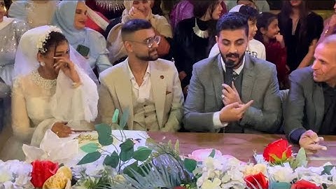 لحظه كتب كتابي 🥺انهارنا من البكاء😭اخيرا بقي جوزي💍