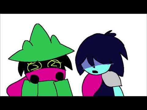 kris x ralsei we're bros deltarune animation