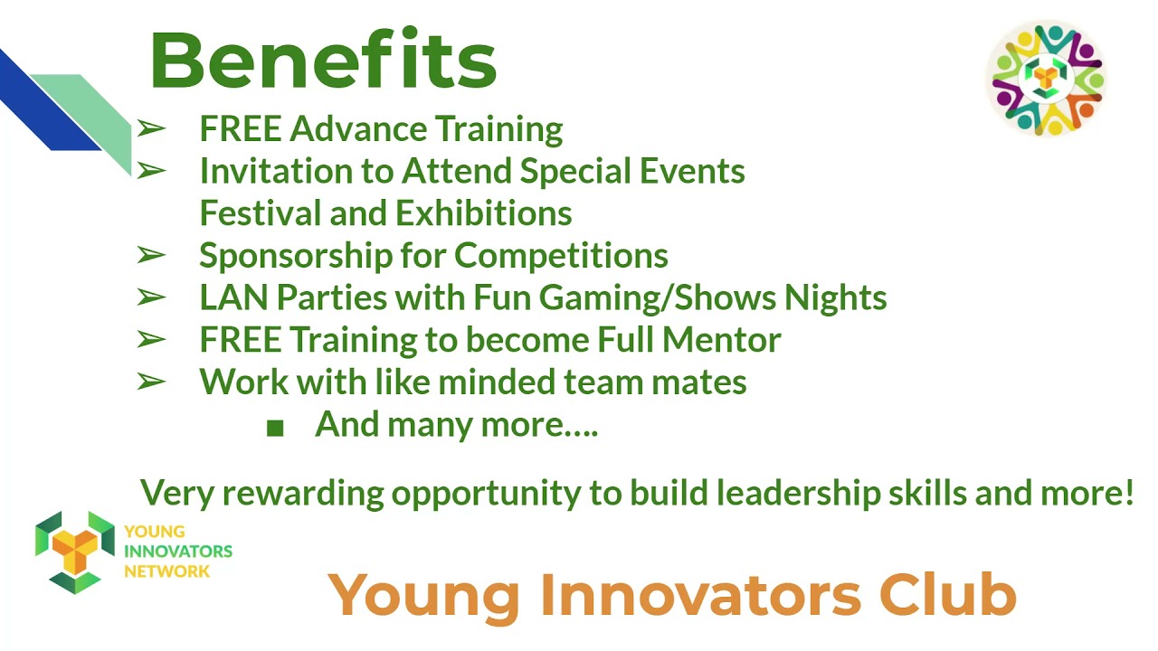 Introduction to the Young Innovators Club (2021)