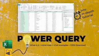 power query tutorial - what is it, how to use it & 4 complete examples   free download