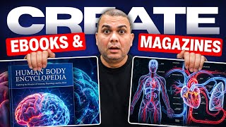 Create Stunning eBooks &amp; Magazines with AI (NotebookLM + Gemini + Google Flow)|Complete Workflow|498