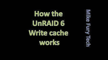How the UnRAID 6 Write Cache Works