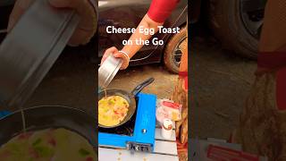 Cheese Egg Toast On The Go