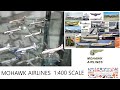 Mohawk Airlines 1:400 Scale Model Airliner Collection - Route of the Air Chiefs