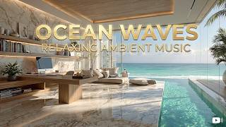 Deep focus music | Ocean waves binaural focus & brain boost for ultimate work flow music