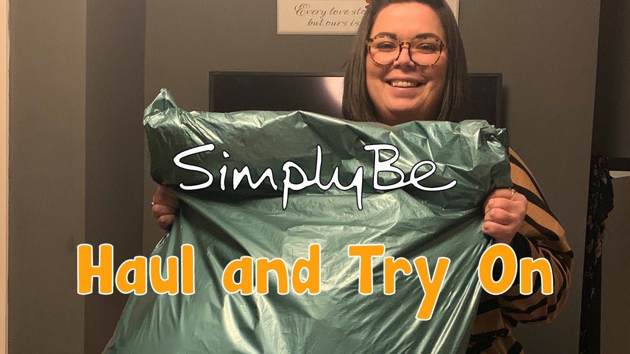HUGE Simply Be Plus Size Haul & Try On UK // justtashamarie