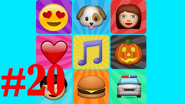 Emoji Quiz Level 20 - All Answers - Walkthrough