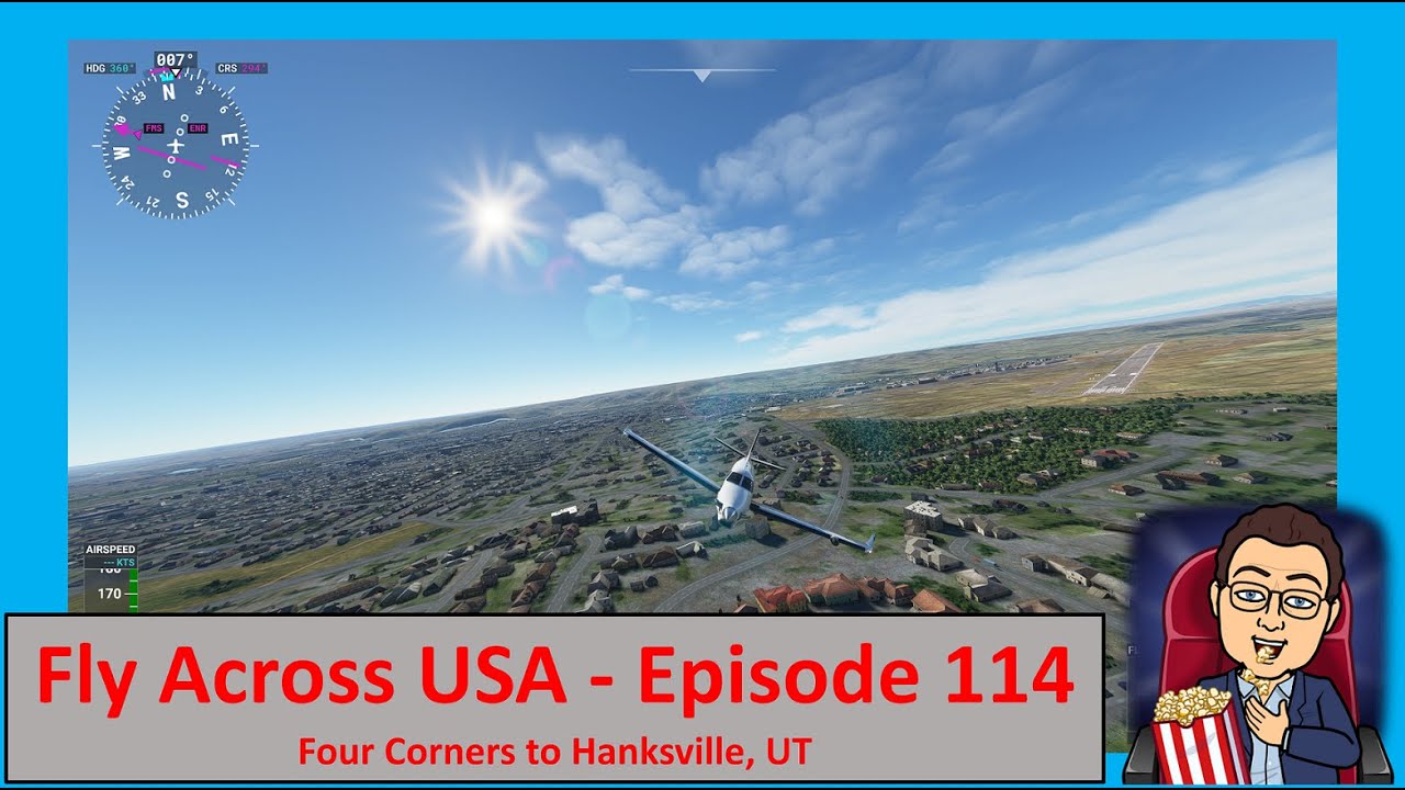 Cross Country Flight Across the USA! Four Corners to Hanksville, UT. Episode 114