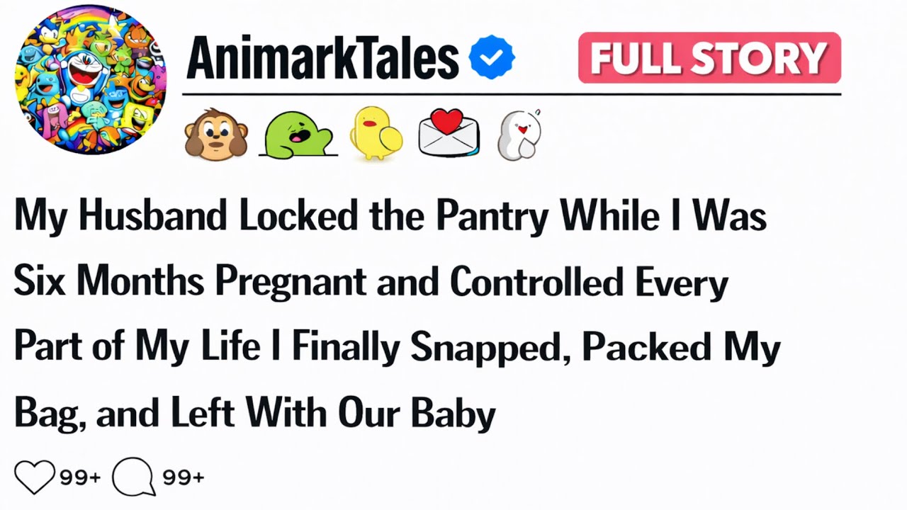 He Locked the Pantry While I Was Pregnant… I Left