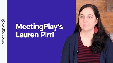 Faces Behind MeetingPlay Virtual Event Experiences Meet Lauren Pirri, Sr. Account Manager