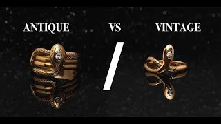 How to Tell the Difference Between Vintage vs Antique Jewelry and Why It Matters #jewelry
