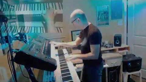 Journey - Separate Ways - Keyboard cover by Johnny Maz