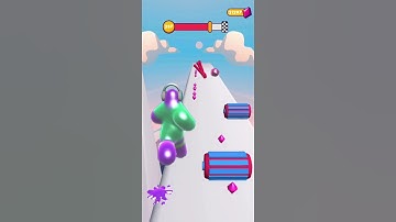 Blob Runner 3D  - level 237 - Gameplay Android,iOS #shorts