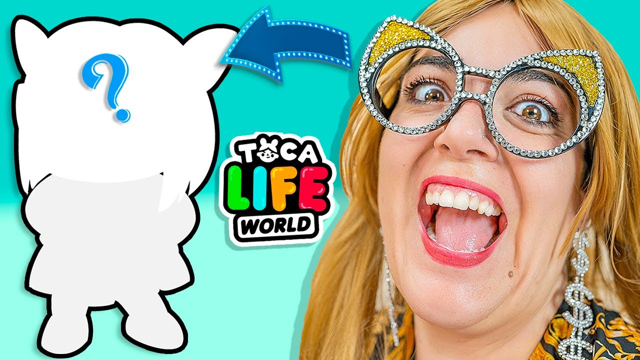 ¡PAQUI se CONVIERTE en un DIBUJO ANIMADO en TOCA LIFE!