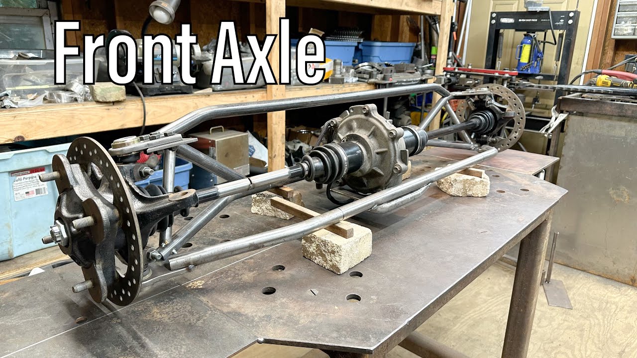 Starting the Front Axle on the - Mini Rock Crawler Project - Part 3 ...