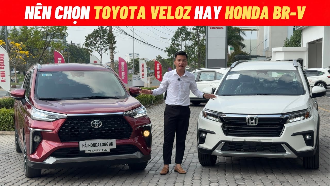 Nên chọn Honda BRV hay Toyota Veloz | Tài chính 700tr nên chọn xe nào | Honda BRV Giảm 100% Trước bạ