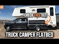 Truck Camper Flatbed Kit by StableCamper \\ Modular Flatbed System for Truck Campers 4500 and 5500