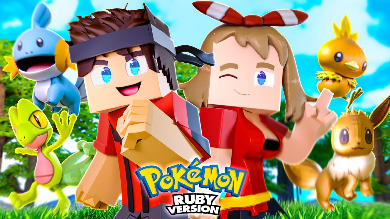 Minecraft: VOLCANION O POKEMON TIPO AGUA E FOGO! - RUBY Ep. 22