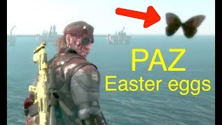 MGSV: Phantom Pain - All Paz Easter Eggs (Memento Photos) Metal Gear Solid 5