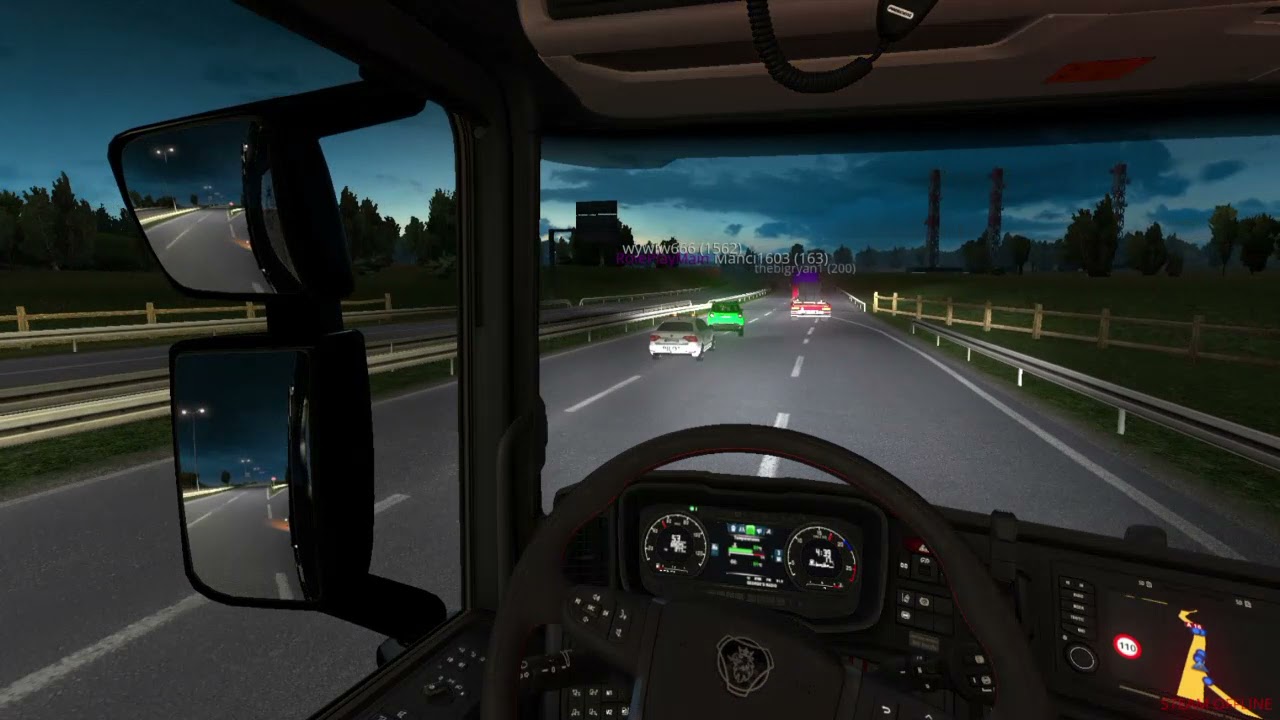 ETS 2 [30] Ramming , Reckless Driving [TruckersMP ID : 4222394] - YouTube