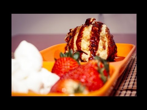 Tempura fried ice cream recipe by Photocooking.net