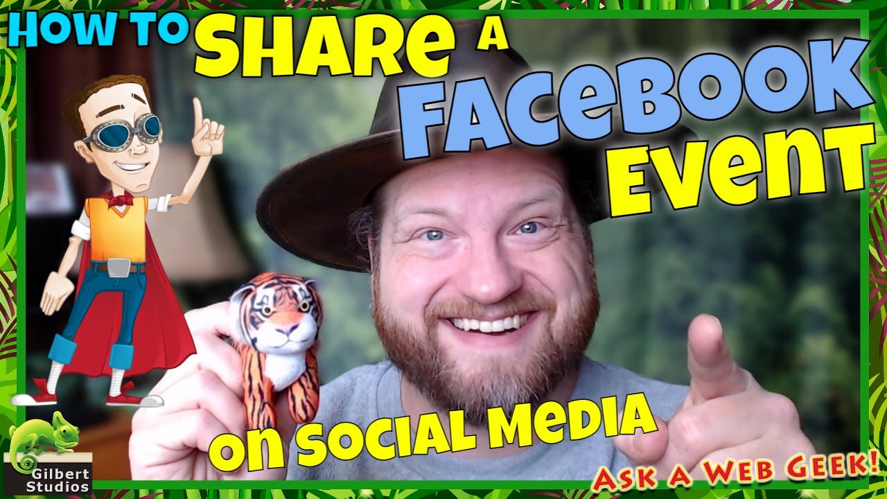 How to Share a Facebook event on other Social Media