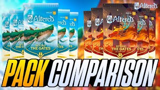 5 Beyond the Gates Boosters vs 5 Kickstarter Boosters: Altered TCG Pack Opening