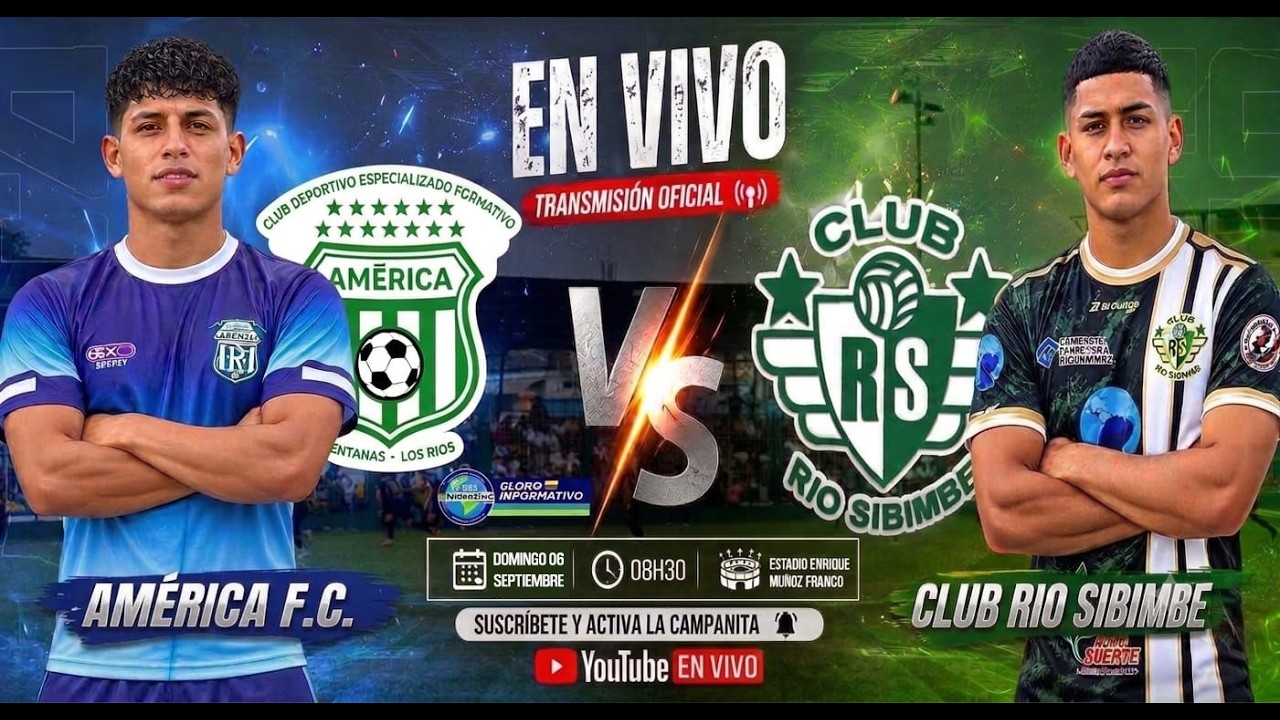 CAMPEONATO SENIOR AMERICA F.C. VS RIO SIBIMBE